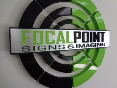 Focal Point Lobby Sign
