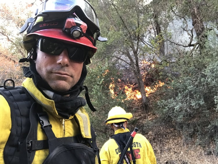 Captain Andy Bozzo Marsh Creek Fire