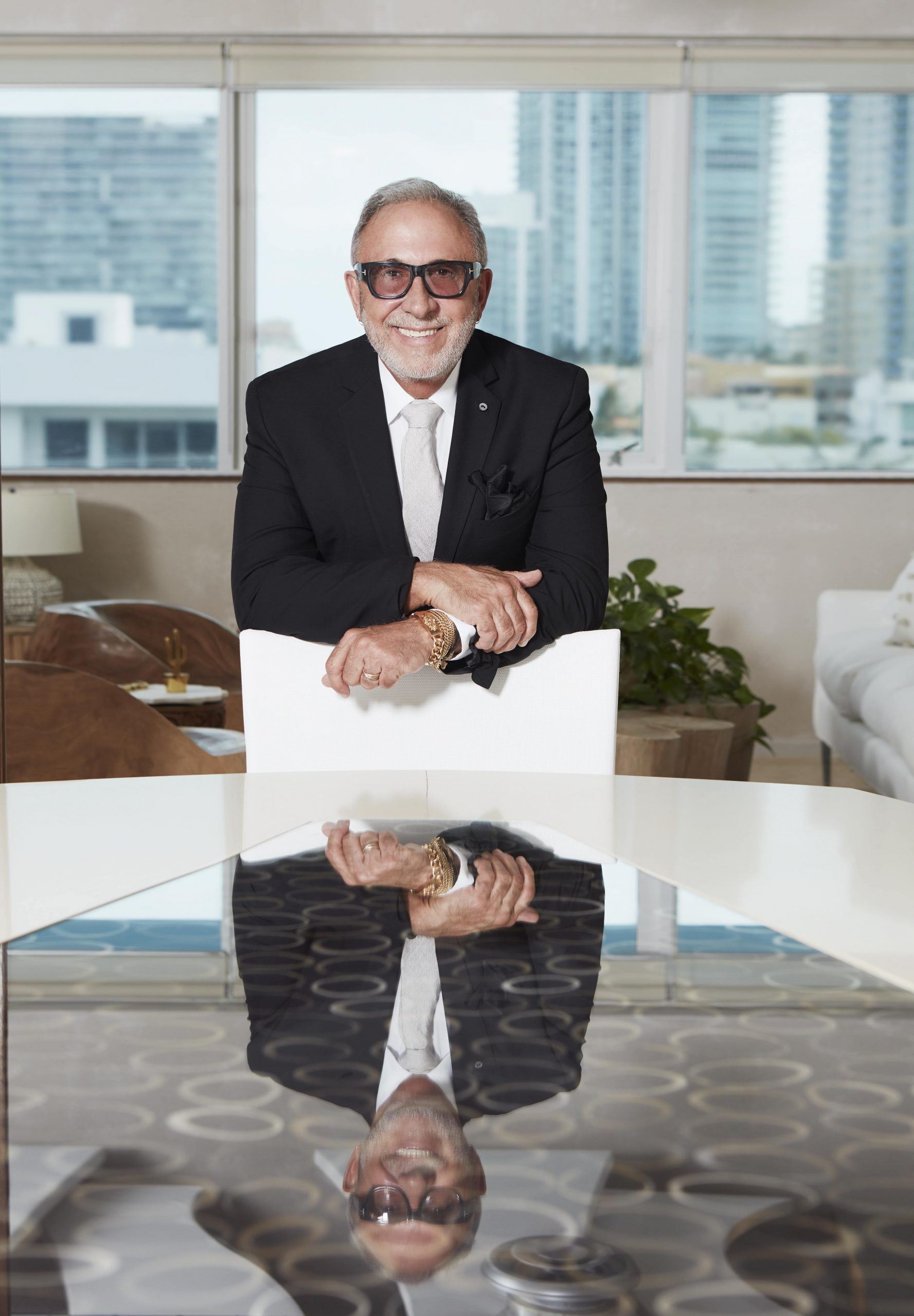 A multiple Grammy Award winner, Emilio Estefan is a musician, songwriter, record and television producer, best-selling author, filmmaker, and cultural ambassador. He has shaped and directed the careers of many musical talents, including Shakira, Ricky Martin, Marc Anthony, Jon Secada and Jennifer López.