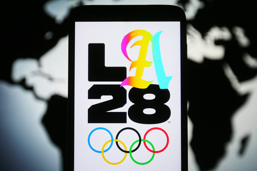 la 2028 olympic logo